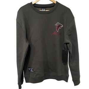 Atlanta Falcons Ultra Game NFL Gray Sweatshirt Medium Unisex Football Fans NWT
